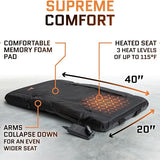 Massage Bleacher Seat with Backrest