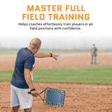 Fungo Racket Fugo Bat Baseball Racket Training Equipment | 1lb Extreme Lightweight Baseball and Softball Training Equipment | Perfect Parent/Coach Accesories