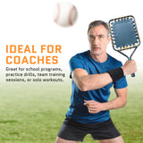 Fungo Racket Fugo Bat Baseball Racket Training Equipment | 1lb Extreme Lightweight Baseball and Softball Training Equipment | Perfect Parent/Coach Accesories