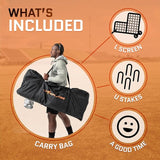 L Screen Baseball for Batting Cage