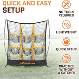 Pitching Target Baseball Net with 9 Targets