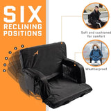 Stadium Seats for Bleachers with Back Support (Double Heated 26")