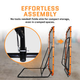 Volleyball Rebounder Net, Soccer Rebounder, Lacrosse Rebounder, Baseball Rebounder Net | Improve Pitching and Fielding Training, Spiking, Passing and Shooting Skills (4 x 4.5 Feet)