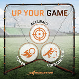 Lacrosse Goal Net Folding Lacrosse Net