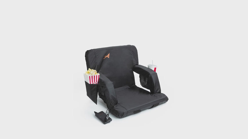The Hot Seat Sojoy Dual Heated Stadium Bleacher Seat - Reclining Padded Back